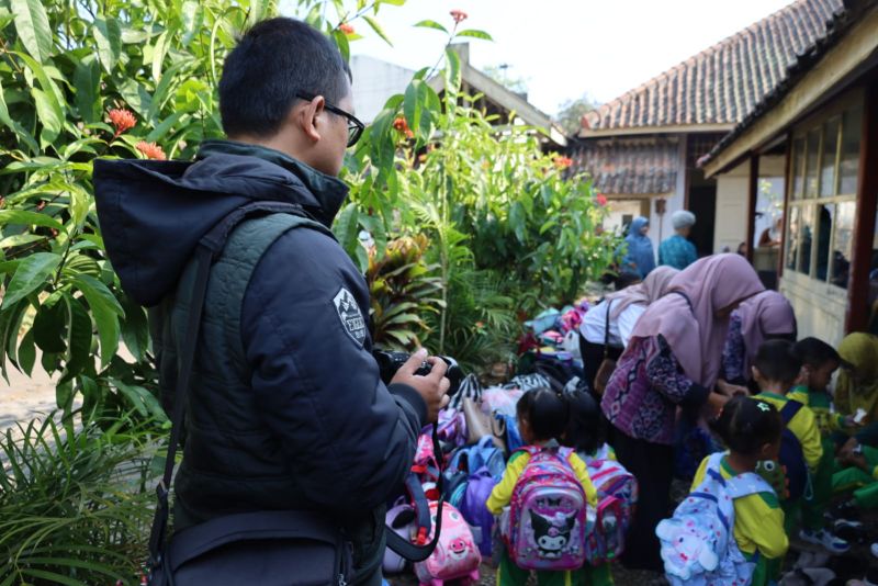 Tim Media Center ikut memeriahkan kegiatan Hari Sapa Anak di Parakan Temanggung