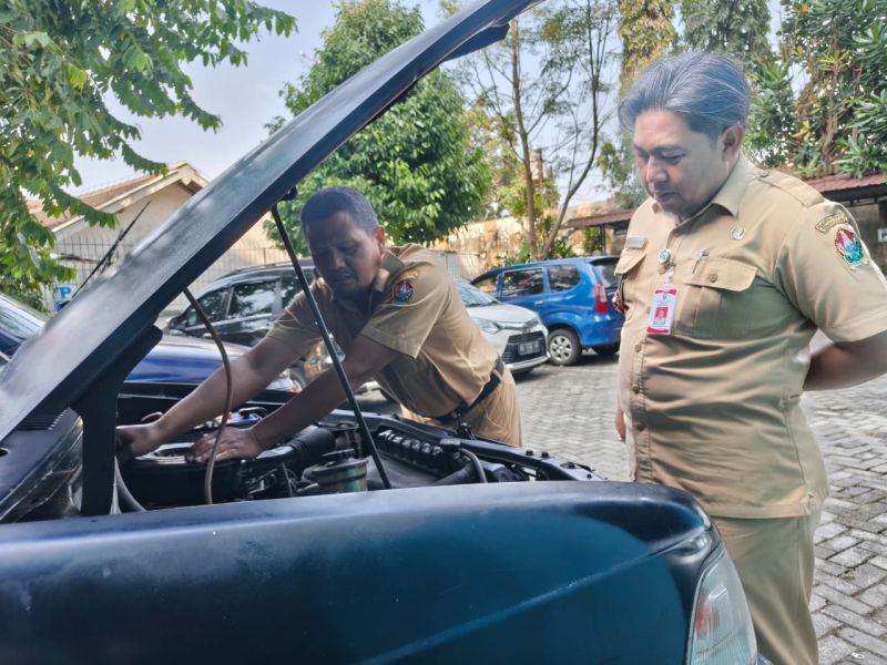 Dinkominfo Temanggung Pastikan Kendaraan Dinas Selalu Laik Jalan