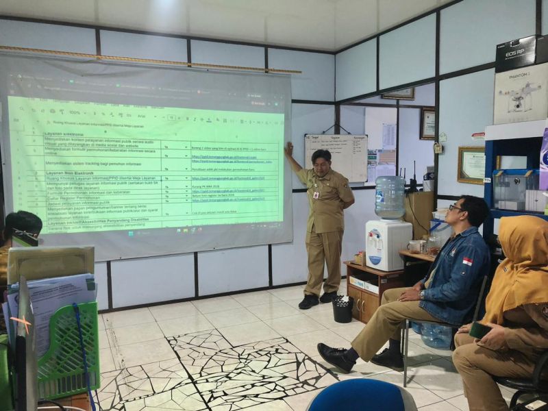 Dinkominfo Temanggung Matangkan Isian SAQ PPID Pemkab Temanggung