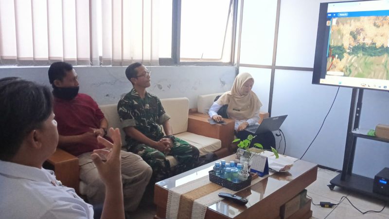 Dorong Transformasi Digital, Kodim 0706 Temanggung Koordinasi dengan Dinkominfo