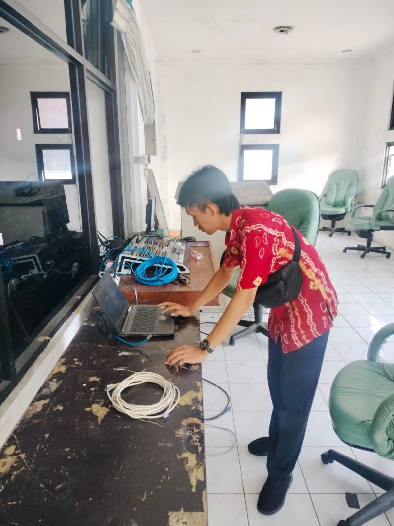 Kawal Penilaian Kompetensi JPT Pratama, Dinkominfo Perkuat Akses Internet di Graha Bhumi Phala