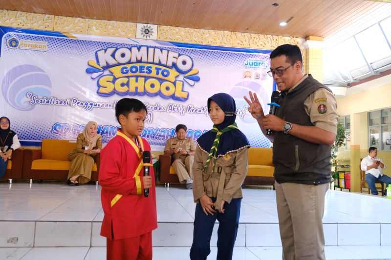 Keseruan Liputan  goes to school di SD Muhammadiyah Parakan